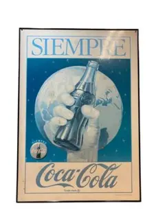コカコーラ Coca-Cola SIEMPRE ポスター　レトロ　コカ　レトロ — image 1