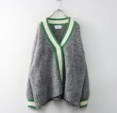 ラナン lanan three‐color big silhouette ニット — image 1