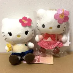 サンリオ　ハローキティ　平成コギャル　マスコット　ぬいぐるみ　キーホルダー — image 1