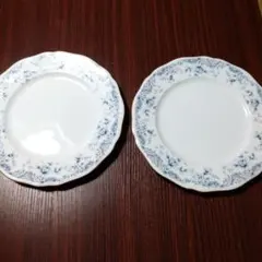 未使用「ロマンスオリジナル」中皿　サラダ皿　パン皿　デザート皿　ペア2枚　洋食器 — image 1
