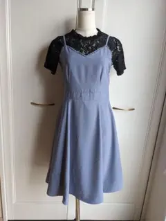 COLZA 未使用 ブルー キャミソールワンピース — image 1