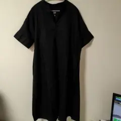 【美品】GAP ロングワンピース　Mサイズ ブラック — image 1