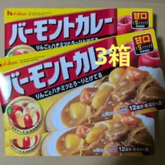 ハウス バーモントカレー 甘口 230g 3箱セット — image 1