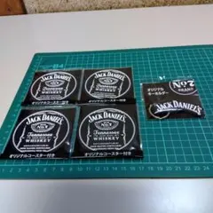 Jack Daniel's コースター4枚 キーホルダーセット1 — image 1