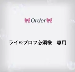 ライ※プロフ必須様専用ページ — image 1