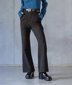 【PAGEBOY】 モアラクフィットスラックス2 ブラック — image 1