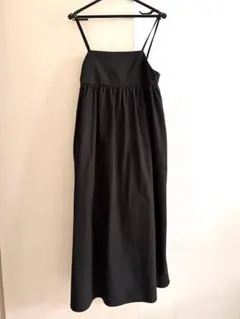 OPAQUE.CLIP キャミワンピース ブラック 38/Mサイズ — image 1