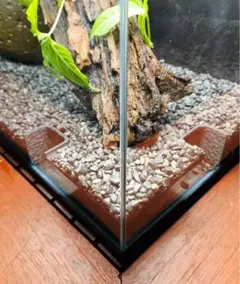 水槽コーナー用隠れ家　観賞魚•爬虫類用 コーナー仕切り板 — image 1