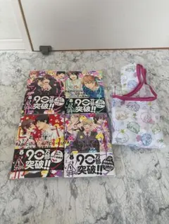 ヤリチン☆ビッチ部 1-4巻セット エコバッグ付き — image 1