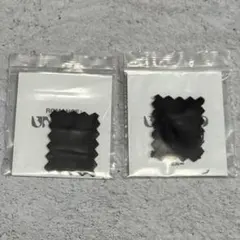 【即日発送】 ENHYPEN ファブリックピース 黒 2点セット — image 1