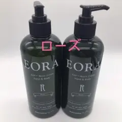 EORA ハンド&ボディクリーム ローズの香り 370g　2本 — image 1
