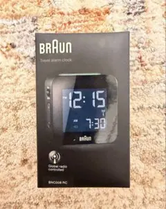 BRAUN digital alarm clock デジタル アラーム 置時計 — image 1