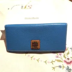 Dooney & Bourke 長財布 ブルー レザー — image 1