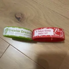 コムドット CDF リストバンド　2023 2024 セット — image 1