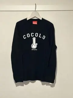 COCOLO BLAND 長袖Tシャツ ブラック Mサイズ — image 1