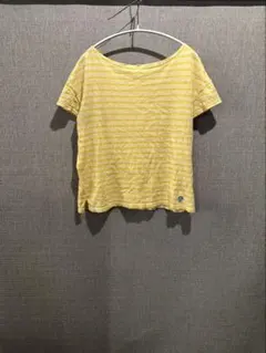 ORCIVAL ボーダー 半袖Tシャツ イエロー — image 1