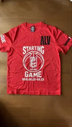 アルバルク東京 バスケットボール Tシャツ 赤　2016 — image 1