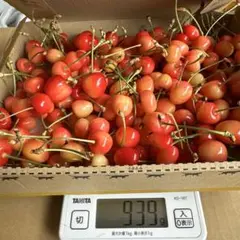 山形県　寒河江市産　さくらんぼ ナポサト 900g — image 1