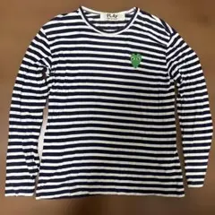PLAY COMME des GARÇONS ボーダー長袖カットソー　ロンT — image 1