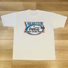 90s Coca-Cola 企業ロゴ ヴィンテージ古着Tシャツ シングルステッチ — image 1