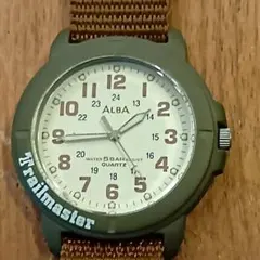 ALBA トレイルマスター　Trailmaster 腕時計 稼動品 カーキ — image 1