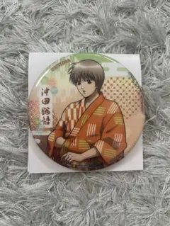 会場限定 銀魂 大丸 松坂屋 パーティクル缶バッジ　ビッグ　沖田総悟 — image 1