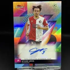 上田綺世 直筆サインカード フェイエノールト 鹿島アントラーズ 日本代表 — image 1