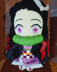 鬼滅の刃 禰豆子 USJ ぬいぐるみ 箱入り — image 1