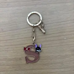スタジオジブリ 魔女の宅急便 ジジ イニシャルキーホルダー S — image 1