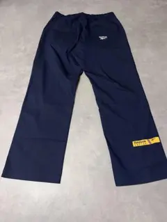 Reebok×Romantic Crown ネイビー スリット入りパンツ 2XO — image 1