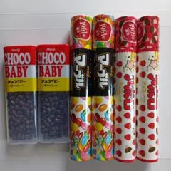 明治マーブルチョコレートアポロチョコレートベビーチョコジャンボサイズ６個セット — image 1