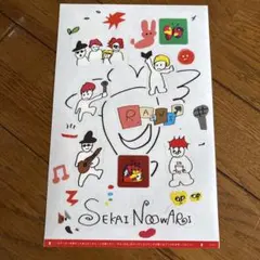 SEKAI NO OWARI RAINS ステッカーシート — image 1