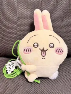ちいかわマーケット うさぎだらけくじ C賞 ぬいぐるみポシェット 蔦 — image 1
