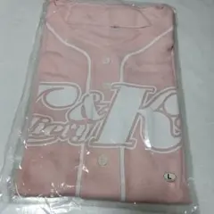 新品・未開封 C&K ベースボールシャツ Lサイズ ピンク — image 1
