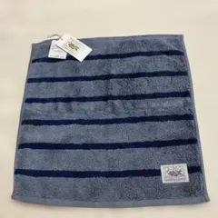 【新品未使用】TENERITA 超甘撚りボーダーハンドタオル　約34×34 — image 1