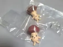 ホクト　きのこ組　キーホルダー　ストラップ　2セット — image 1