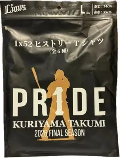埼玉西武ライオンズ 1x52 ヒストリーTシャツ Lサイズ — image 1