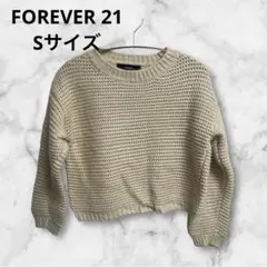 FOREVER 21 ニット S ベージュ — image 1