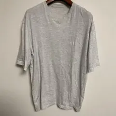 HUGO BOSS Vネック Tシャツ グレー XL — image 1