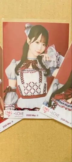 ＝LOVE イコラブ　大谷映美里　生写真 劇薬中毒　歌唱衣装② チュウ — image 1