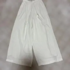 COCODEALホワイトワイドパンツ — image 1