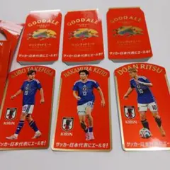 サッカー日本代表 キリングッドエール ステッカー 中村敬斗・堂安・久保 — image 1