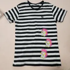 KAELA PUNKY ツアーTシャツ ボーダー 半袖 — image 1