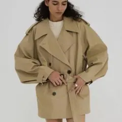 CLANE SHORT TRENCH COAT — image 1
