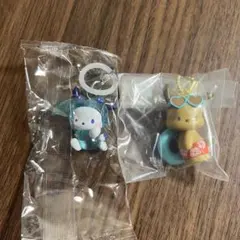 けろけろパーティ　めじるしチャーム　アロハスイングコレクション　ポチャッコセット — image 1