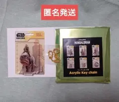 スターウォーズ マンダロリアン＆グローグー アクリルキーチェーン クイール — image 1