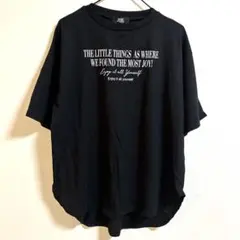 RyuRyuビッグT ロゴT 黒 オーバーサイズ 韓国系 ストリート S — image 1