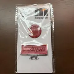Munsingwear ゴルフマーカー クリップタイプ レッド — image 1