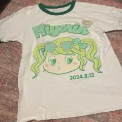 超ときめき宣伝部　吉川ひより2024生誕グッズ Tシャツ グリーン — image 1