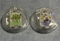 ケロロ軍曹 オリジナルラベル缶 アクリルキーホルダー　ケロロ　タママ　2個セット — image 1